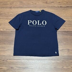 🔥🔥🔥Ralph Lauren Dark Blue Polo Tee Size: Large🔥🔥🔥